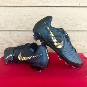 Nike Elite Legend 7 JR FG Soccer Cleats Black